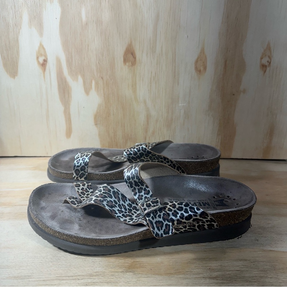 Mephisto Panther Print Sandals Women’s Size 9 - Picture 8 of 8